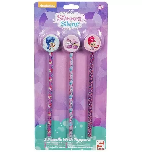 MATITE SHIMMER & SHINE CON GOMMA - SET DA TRE PZ
