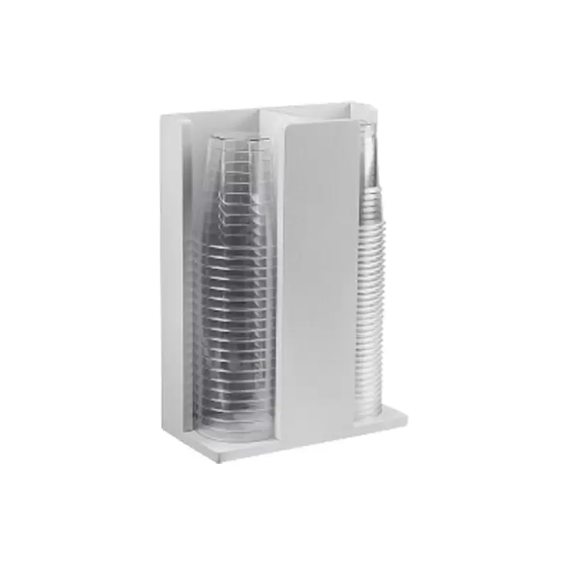 PORTA BICCHIERI IN BAMBOO BIANCO