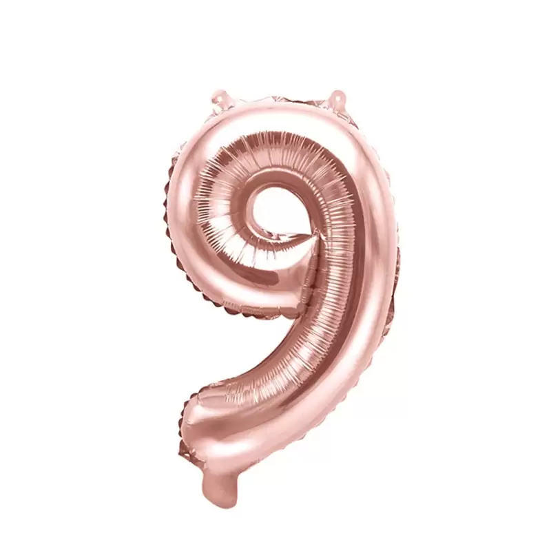 PALLONCINO FOIL 9 ROSE GOLD...