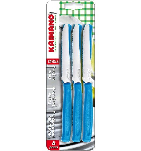 18 COLTELLI KAIMANO BLU