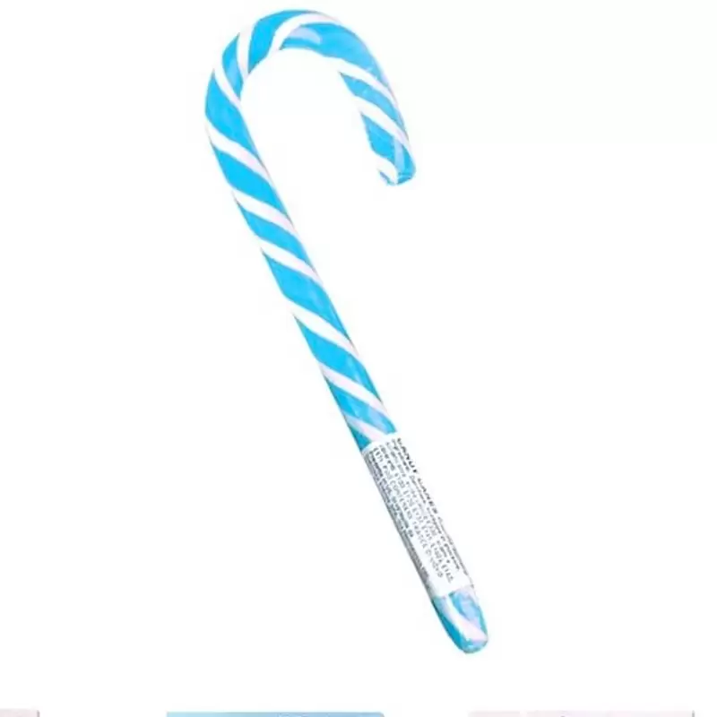 CANDY CANE AZZURRO E BIANCO - 1 PZ