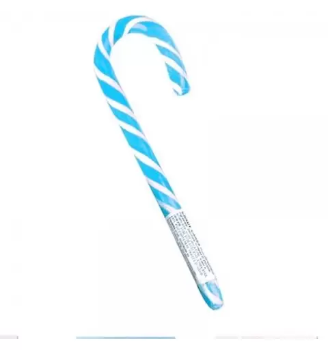 CANDY CANE AZZURRO E BIANCO - 1 PZ