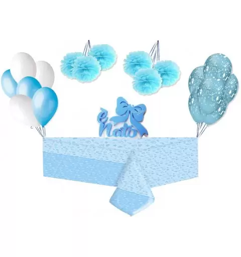 DECORAZIONI BABY SHOWER NASCITA BAMBINO