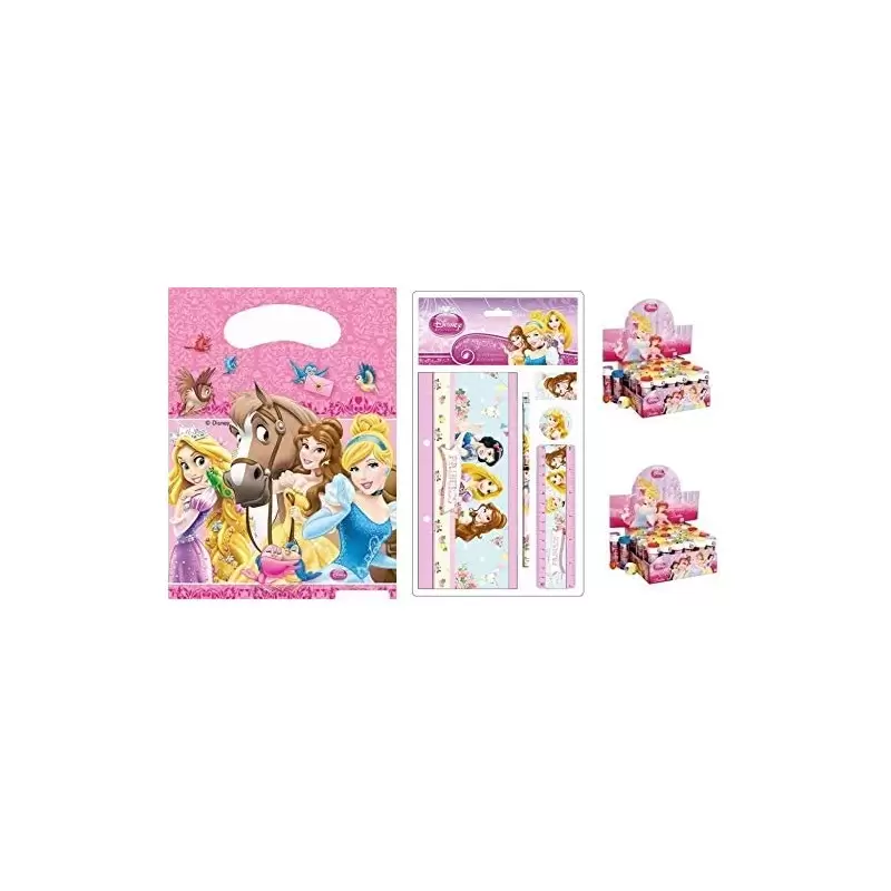 KIT1 REGALINI FESTA COMPLEANNO BAMBINA PRINCIPESSE DISNEY