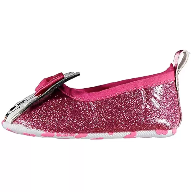 SCARPINE MINNIE FUCSIA GLITTER 0-6 MESI TAGLIA 16