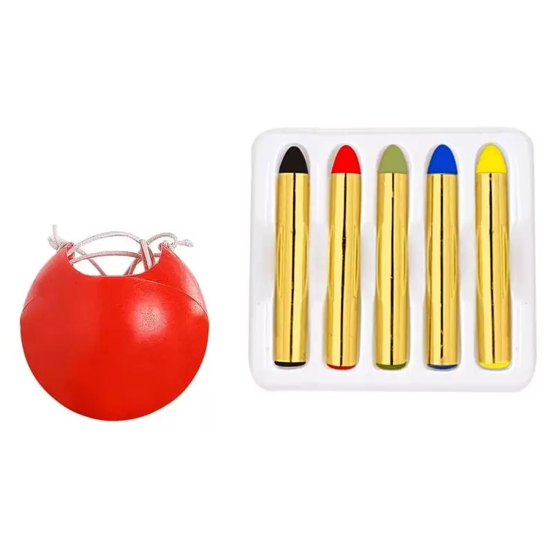 SET TRUCCO DA CLOWN CON NASO ROSSO