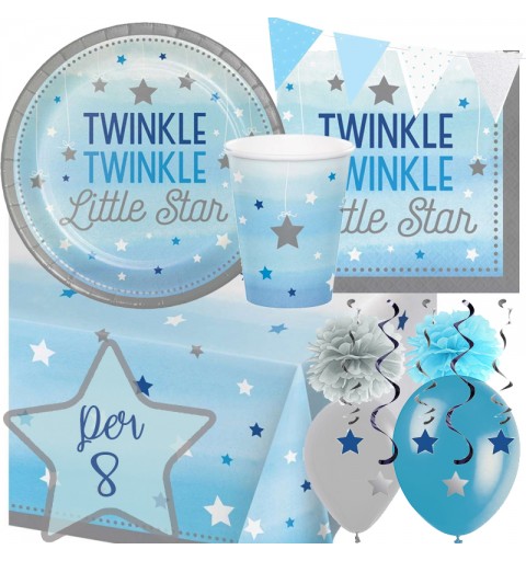 KIT N.57 BRILLA STELLINA ONE LITTLE STAR CELESTE