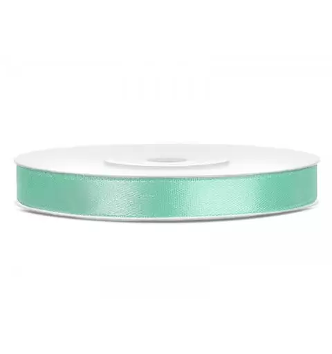 NASTRINO VERDE TIFFANY DOPPIO RASO 6MM X 25 MT