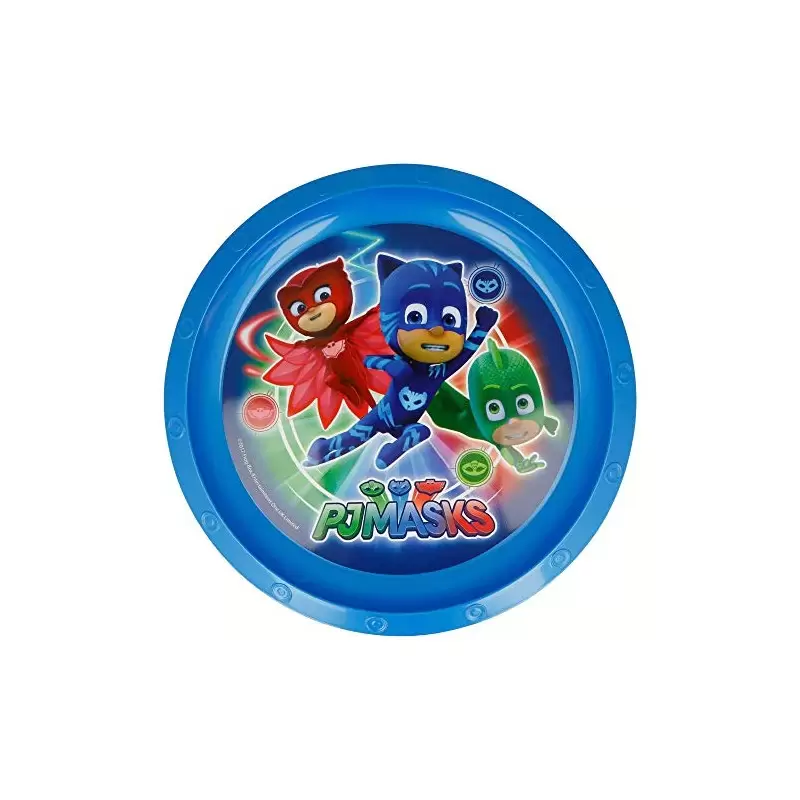 PIATTO ISUPER PIGIAMINI PJ MASKS DI PLASTICA