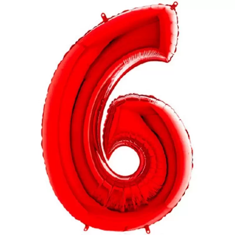 PALLONCINO FOIL 6 ROSSO 1 METRO