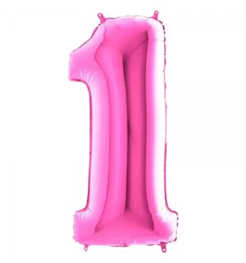 PALLONCINO FOIL 1 FUCSIA 1 METRO
