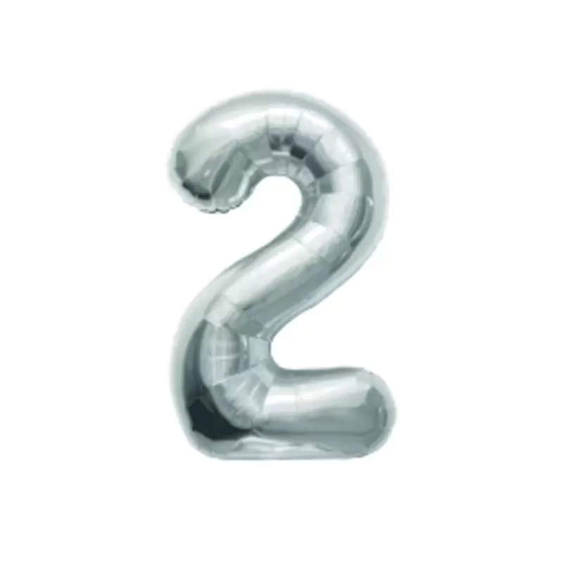 PALLONCINO FOIL 2 ARGENTO 1 METRO