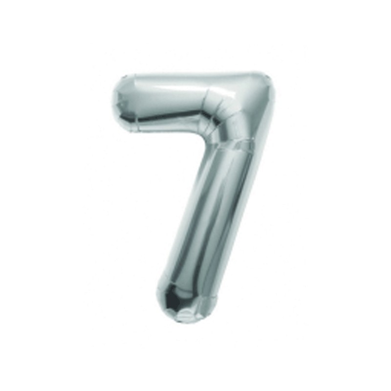 PALLONCINO FOIL 7 ARGENTO 1 METRO