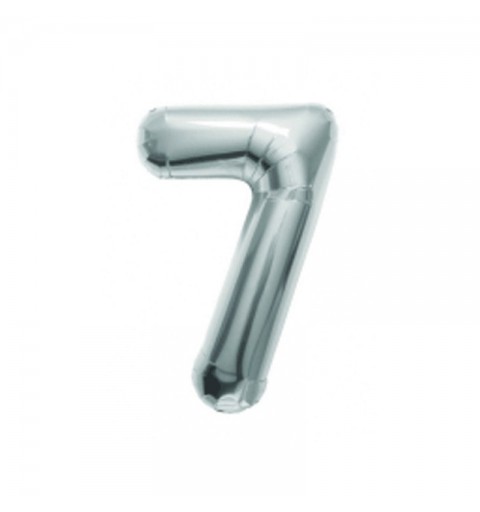 PALLONCINO FOIL 7 ARGENTO 1 METRO
