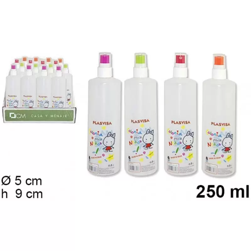 5 VAPORIZZATORI IN PLASTICA DA 250 ML