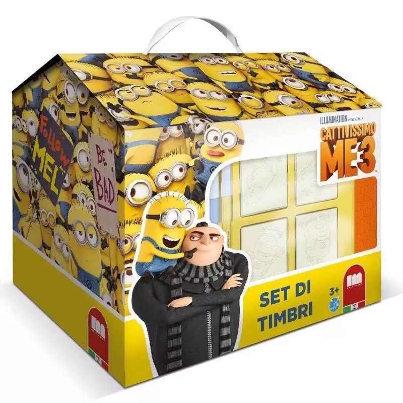 CASETTA DEI TIMBRI MINIONS CATTIVISSIMO ME 3