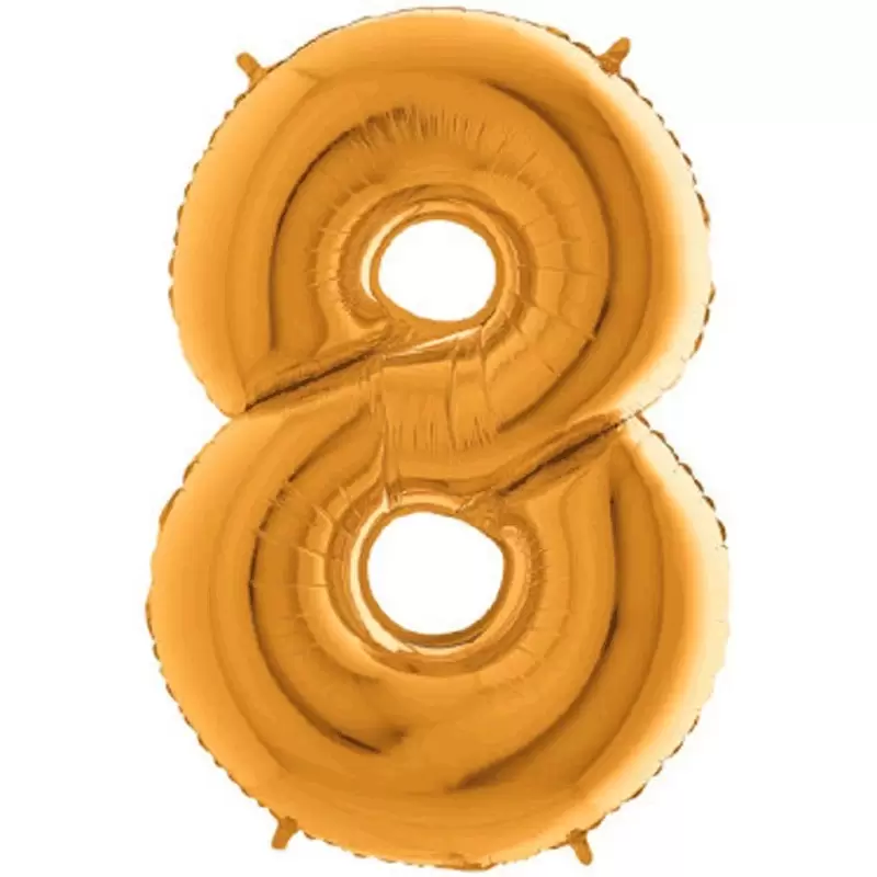 PALLONCINO FOIL 8 ORO 1 METRO