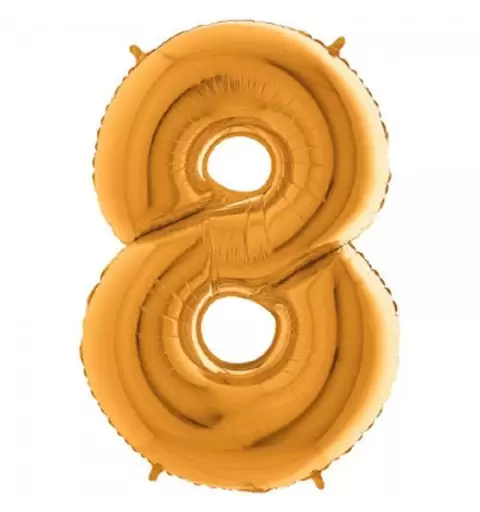 PALLONCINO FOIL 8 ORO 1 METRO
