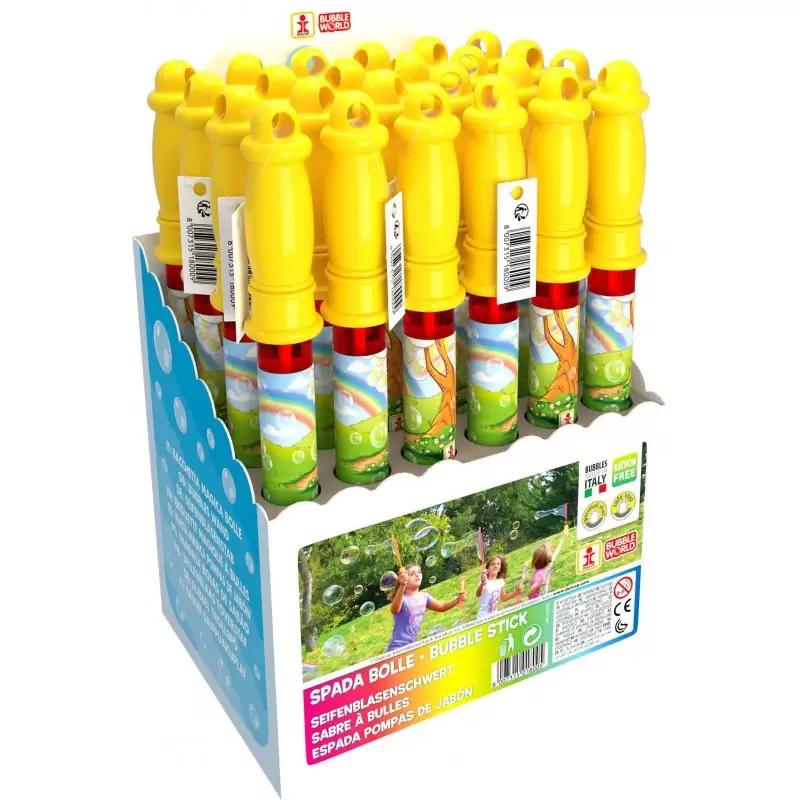 BOLLE DI SAPONE  A SPADA– BOLLE WAND PER COMPLEANNI