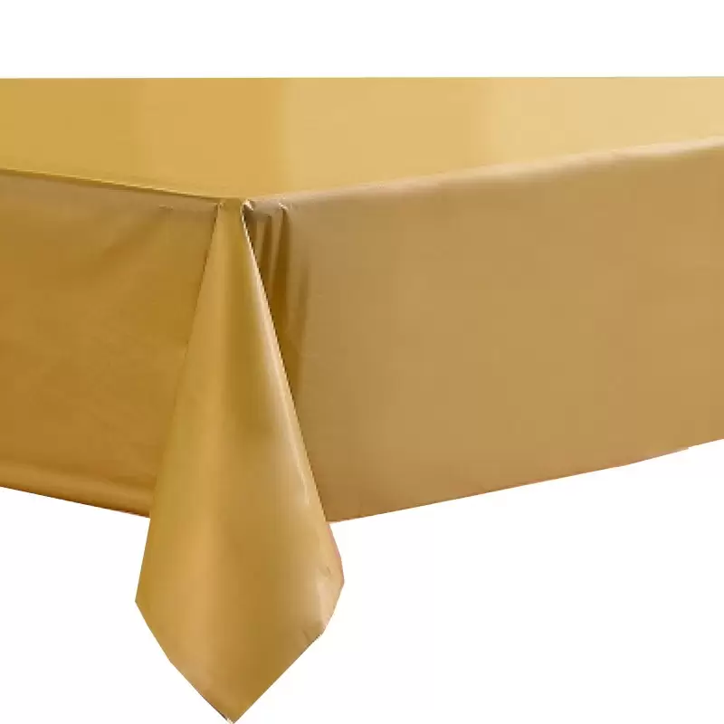 TOVAGLIA DORATA GLITTERING GOLD ORO DI PLASTICA