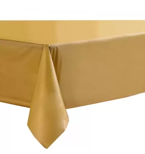 TOVAGLIA DORATA GLITTERING GOLD ORO DI PLASTICA