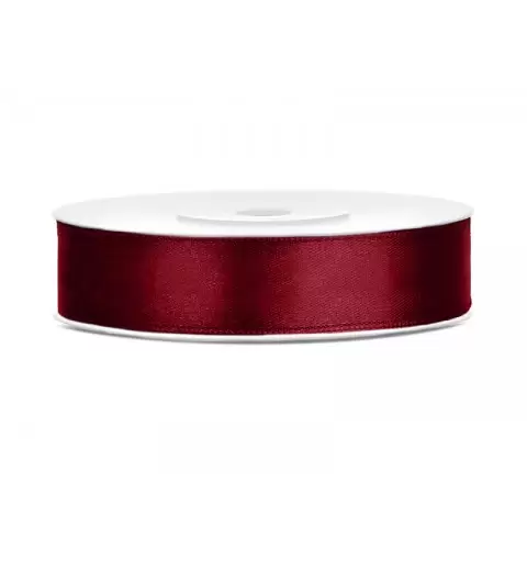 Nastrino in raso Rosso Intenso 1 cm x 25 mt TS12-082