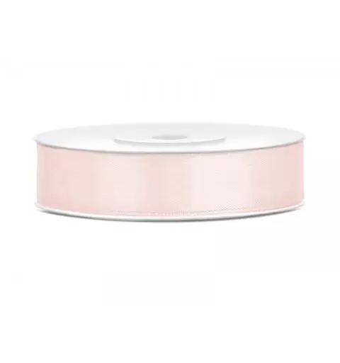 Nastrino in raso Salmone chiaro 1 cm x 25 mt TS12-076J