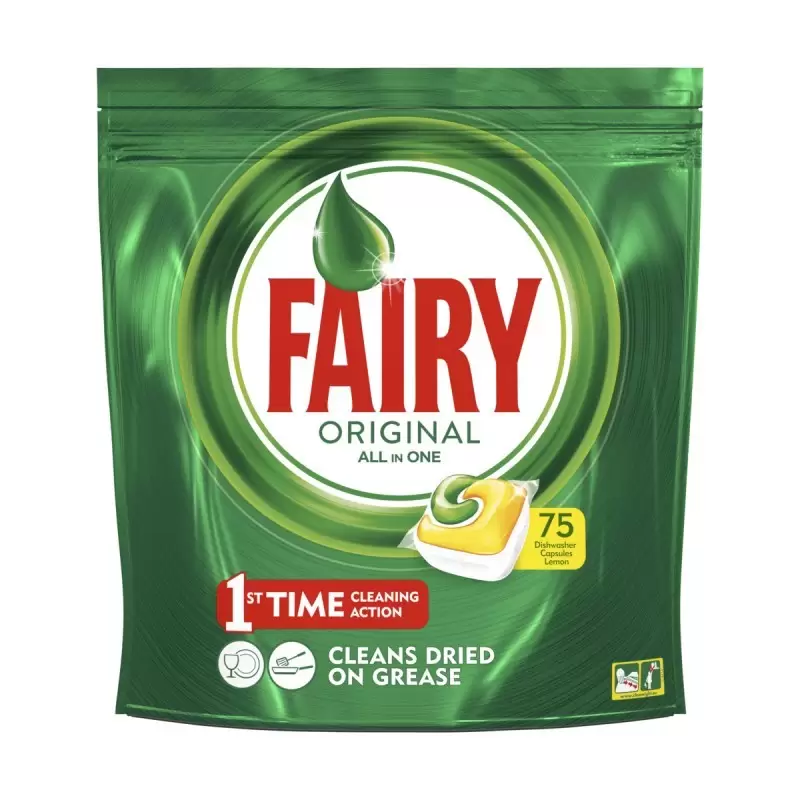 Pastiglie Lavastoviglie Fairy Original Tutto in 1 conf da 75pz