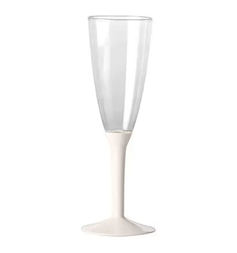 20 FLUTE CON BASE BIANCA