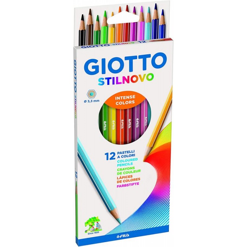 Pastelli Giotto Stilnovo 12 pz F256500