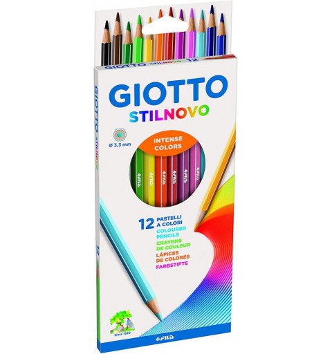 Pastelli Giotto Stilnovo 12 pz F256500