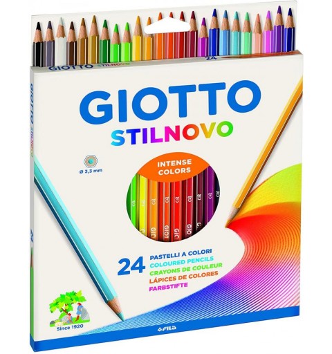 Pastelli Giotto Stilnovo Intense colors 24 pz