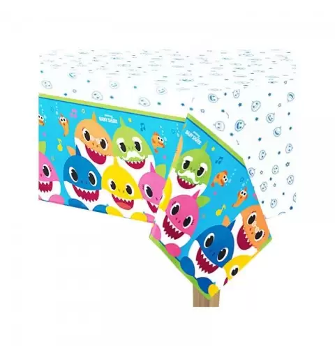 Tovaglia in carta Baby Shark 572527 137x243cm