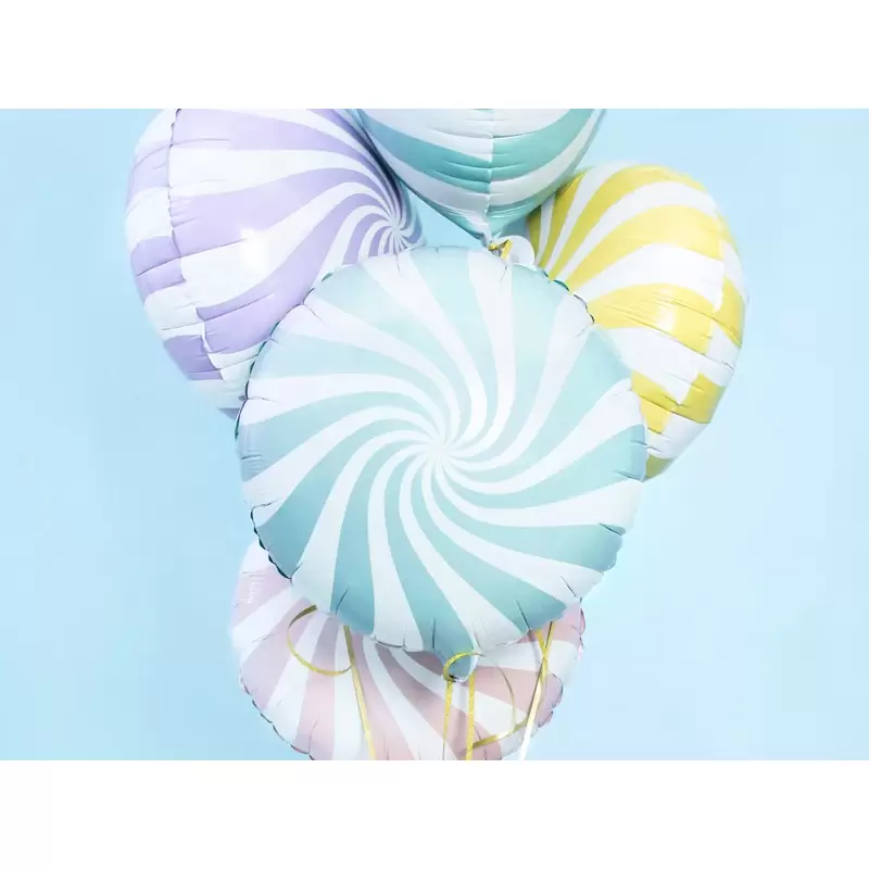 PALLONCINO FOIL CANDY LECCA LECCA GIALLO