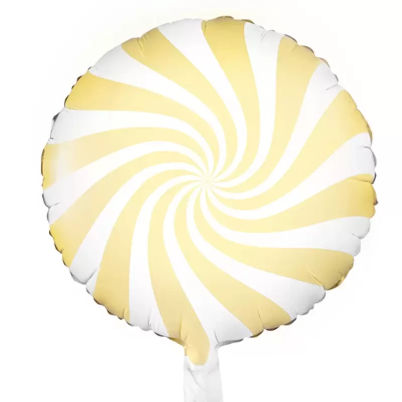 PALLONCINO FOIL CANDY LECCA LECCA GIALLO