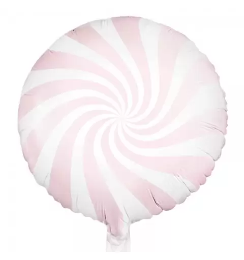 PALLONCINO FOIL CANDY LECCA LECCA ROSA CHIARO