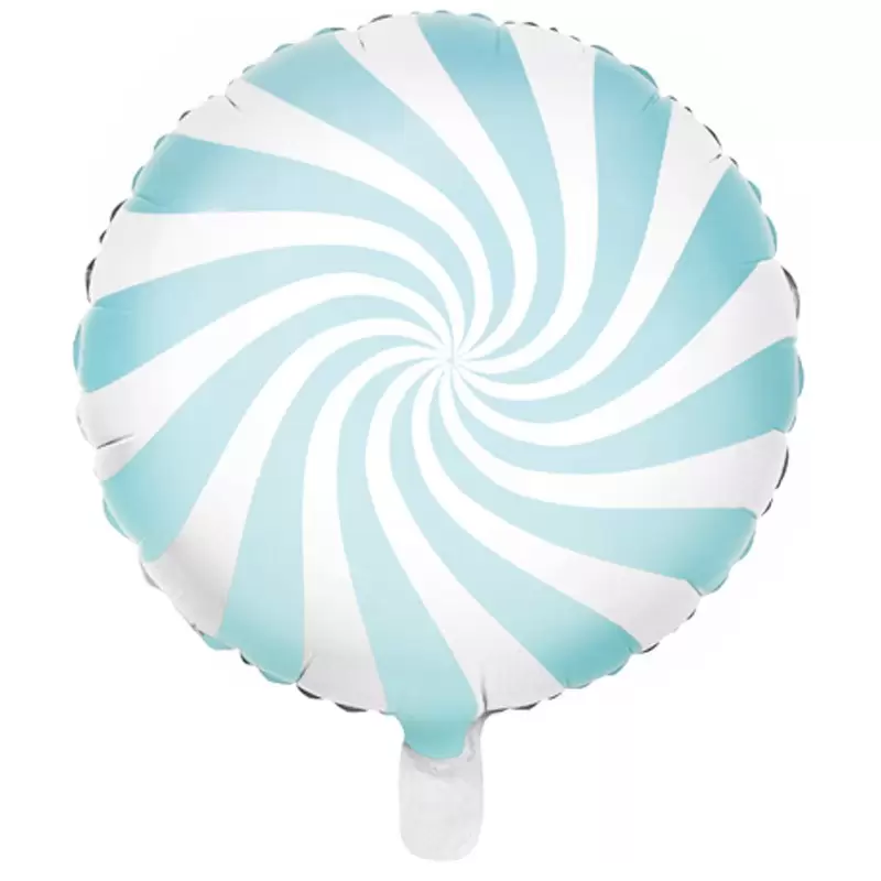 PALLONCINO FOIL CANDY LECCA LECCA CELESTE CHIARO
