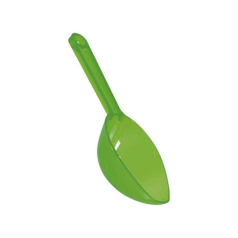 Una paletta verde kiwi