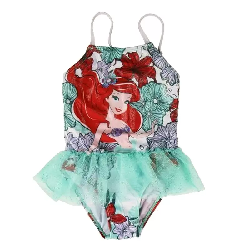 Costume Intero Sirenetta Ariel per Bambina 2200003784 Tg 6 anni