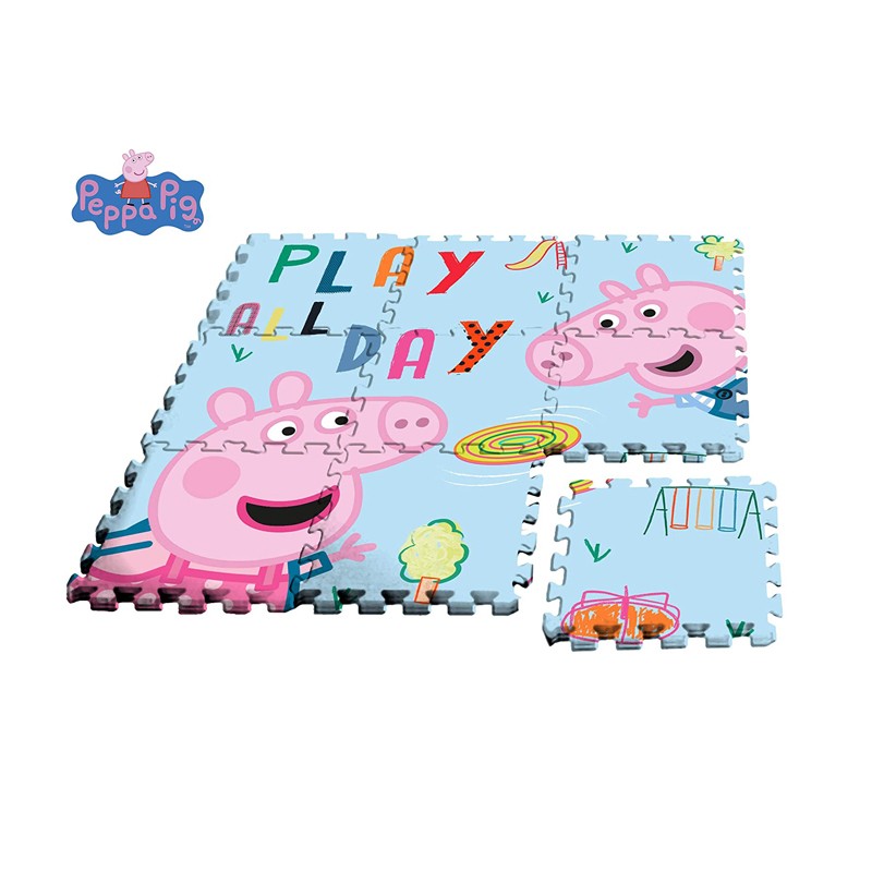 Tappeto Puzzle In Schiuma Peppa Pig PP17004