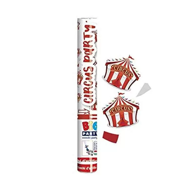 Tubo sparacoriandoli circo