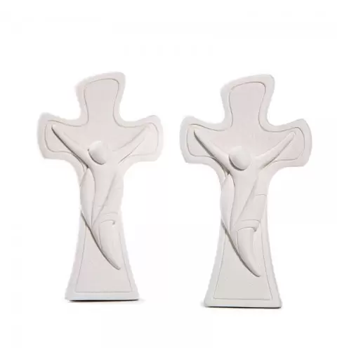 DECORAZIONE CROCE IN RESINA