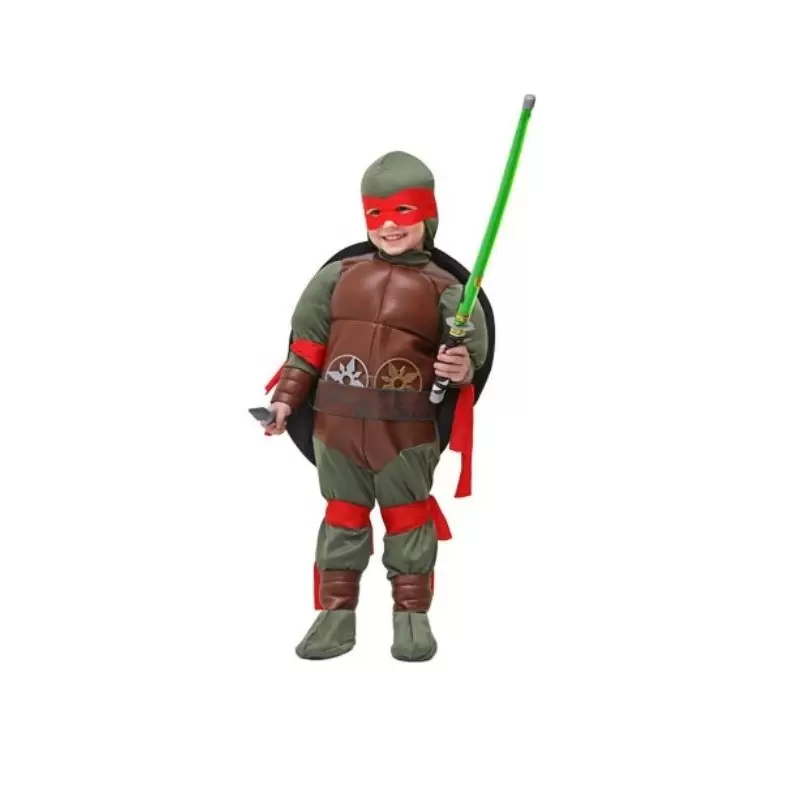 VESTITO COSTUME DI CARNEVALE BAMBINO TARTARUGA NINJA