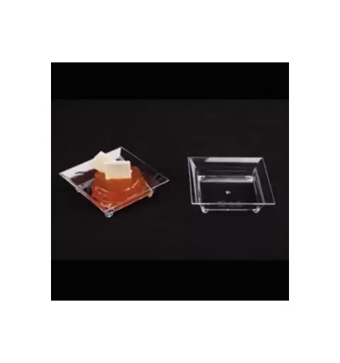 50 MINI VASSOI QUADRATI