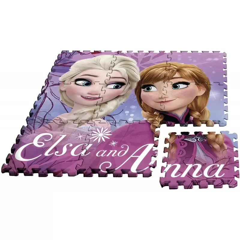 TAPPETO PUZZLE FROZEN DISNEY