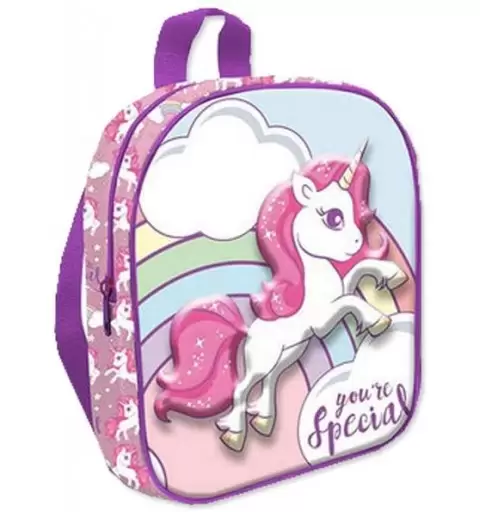 ZAINETTO UNICORNO 3D PER L'ASILO