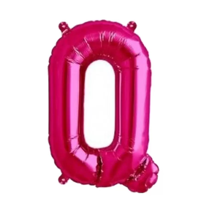 PALLONCINO FOIL LETTERA Q MAGENTA FUCSIA 40 CM – 7A3822511