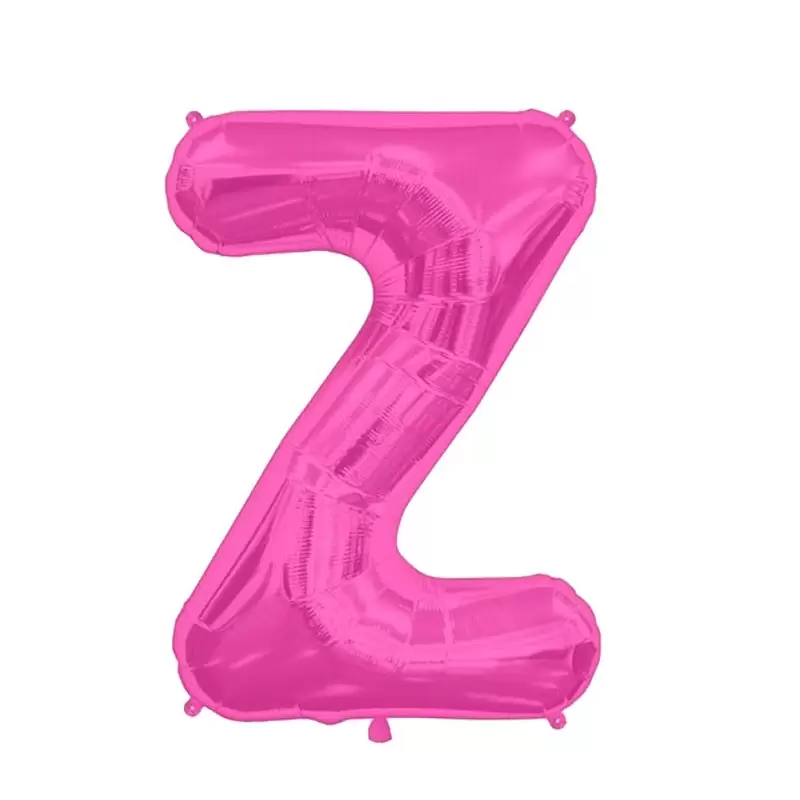 PALLONCINO FOIL LETTERA Z MAGENTA FUCSIA 40 CM – 7A3823411