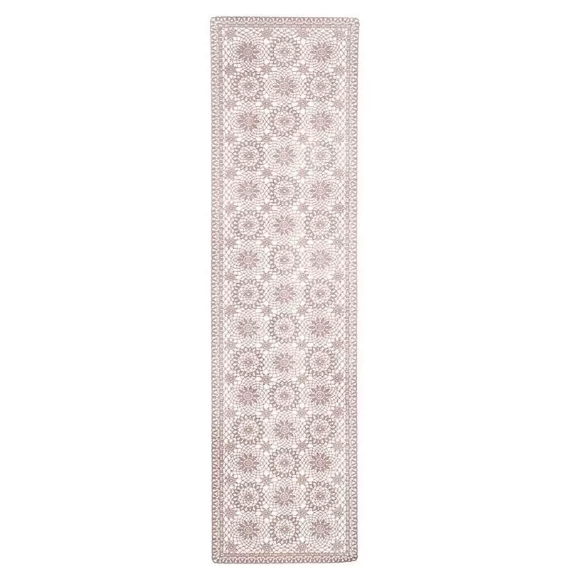 RUNNER DI PIZZO ROSA ANTICO
