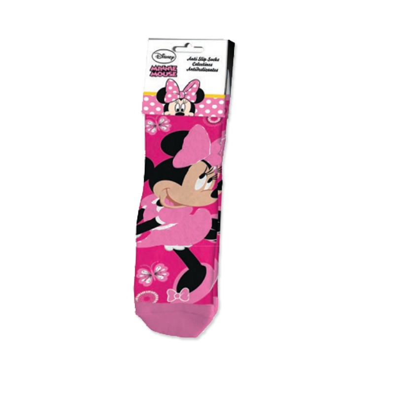 1 Paio di Calzini Antiscivolo Minnie WD20111 tg23/26
